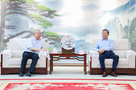 安徽理工大學(xué)黨委副書(shū)記、校長(zhǎng)袁亮?xí)?jiàn)國(guó)網(wǎng)安徽電力總工程師楊春波
